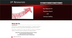 Desktop Screenshot of dfresources.com